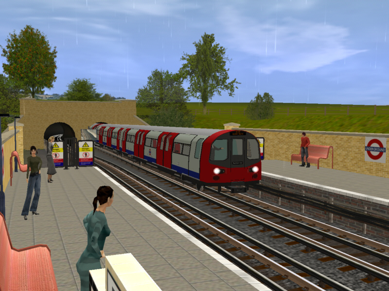 Beyond Edgware - ipdated in Trainz Beyond Edgware - updated in Trainz